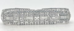 Emerald, Baguette, Marquise & Diamond Vintage Bracelet