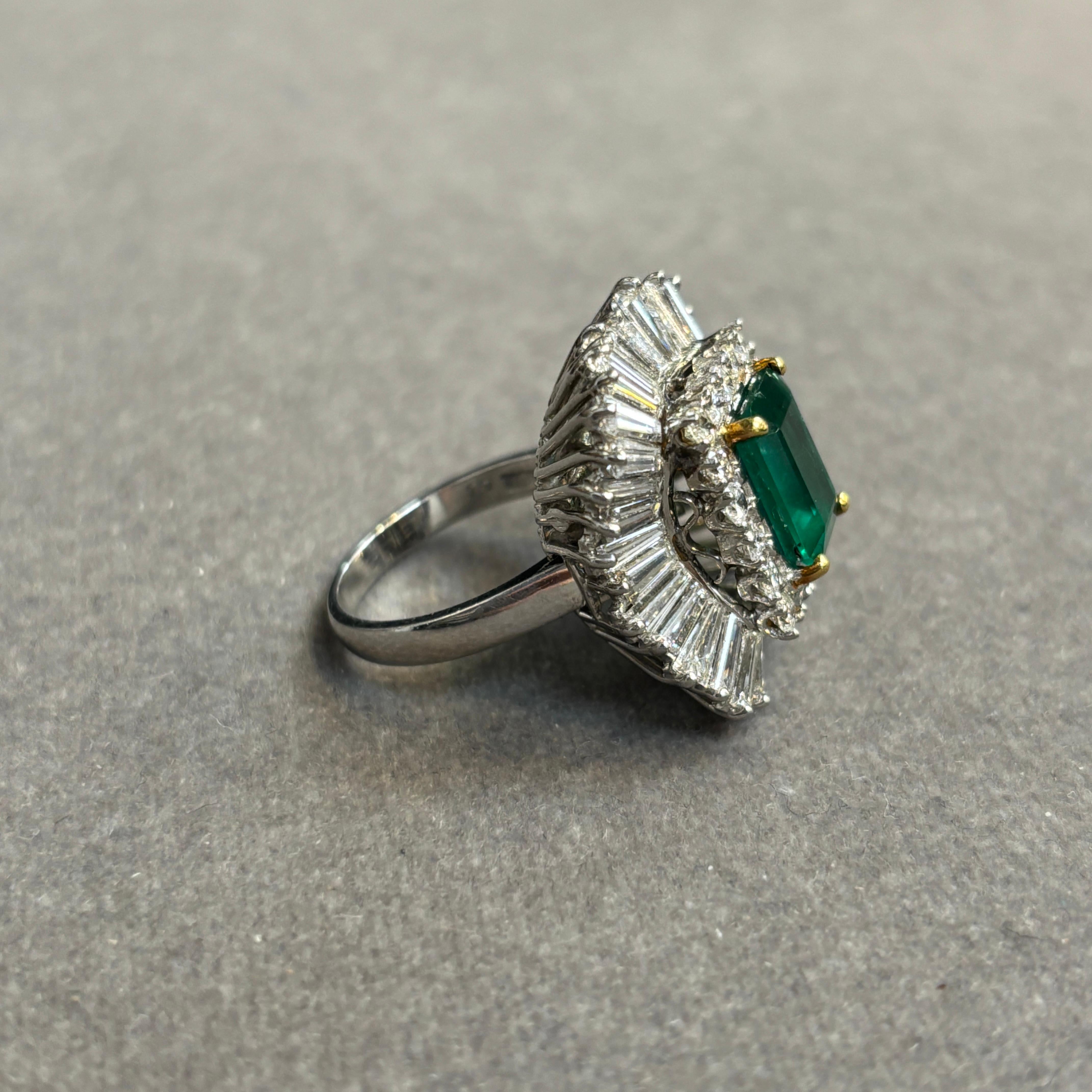 Emerald Ballerina Ring - image 10