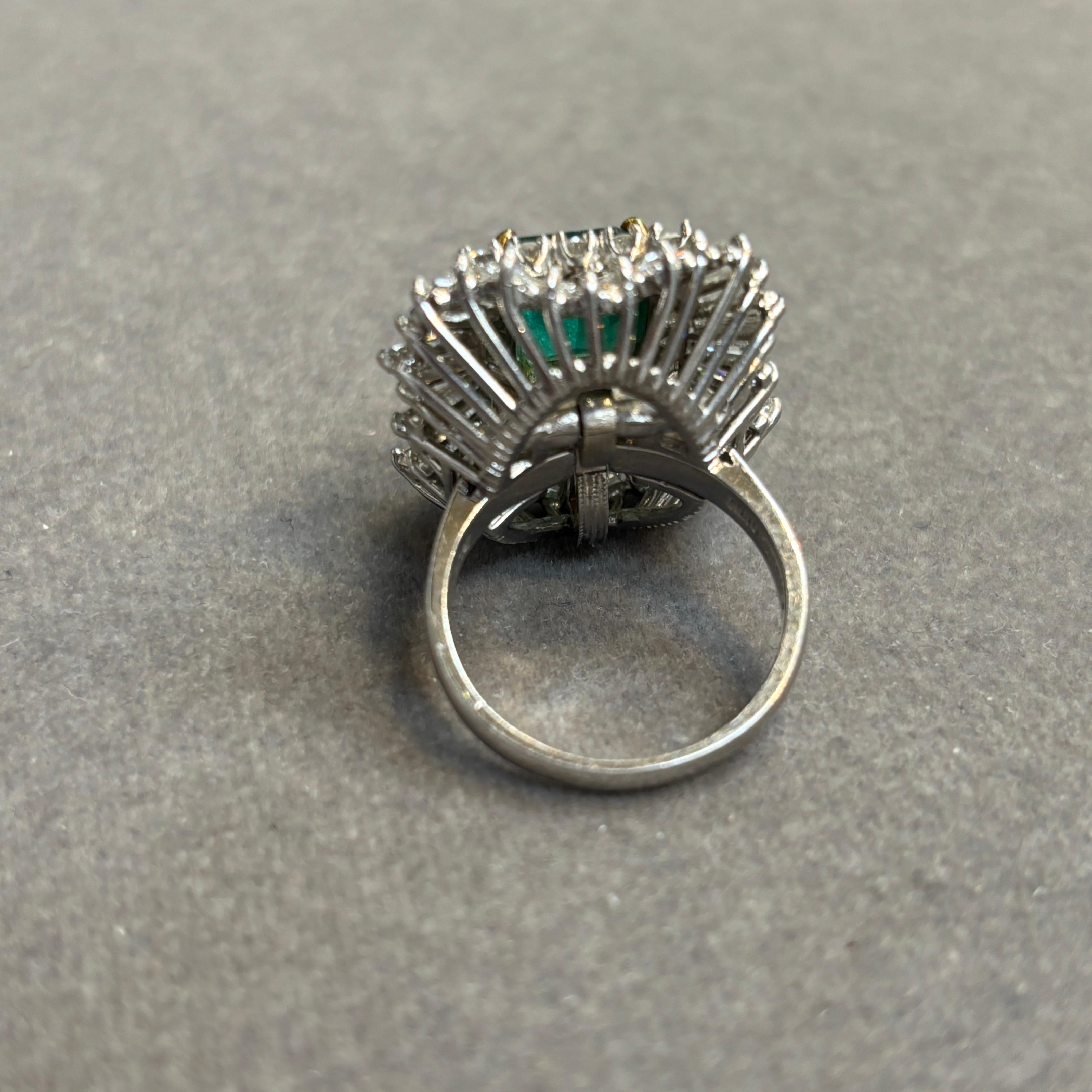 Emerald Ballerina Ring - image 11