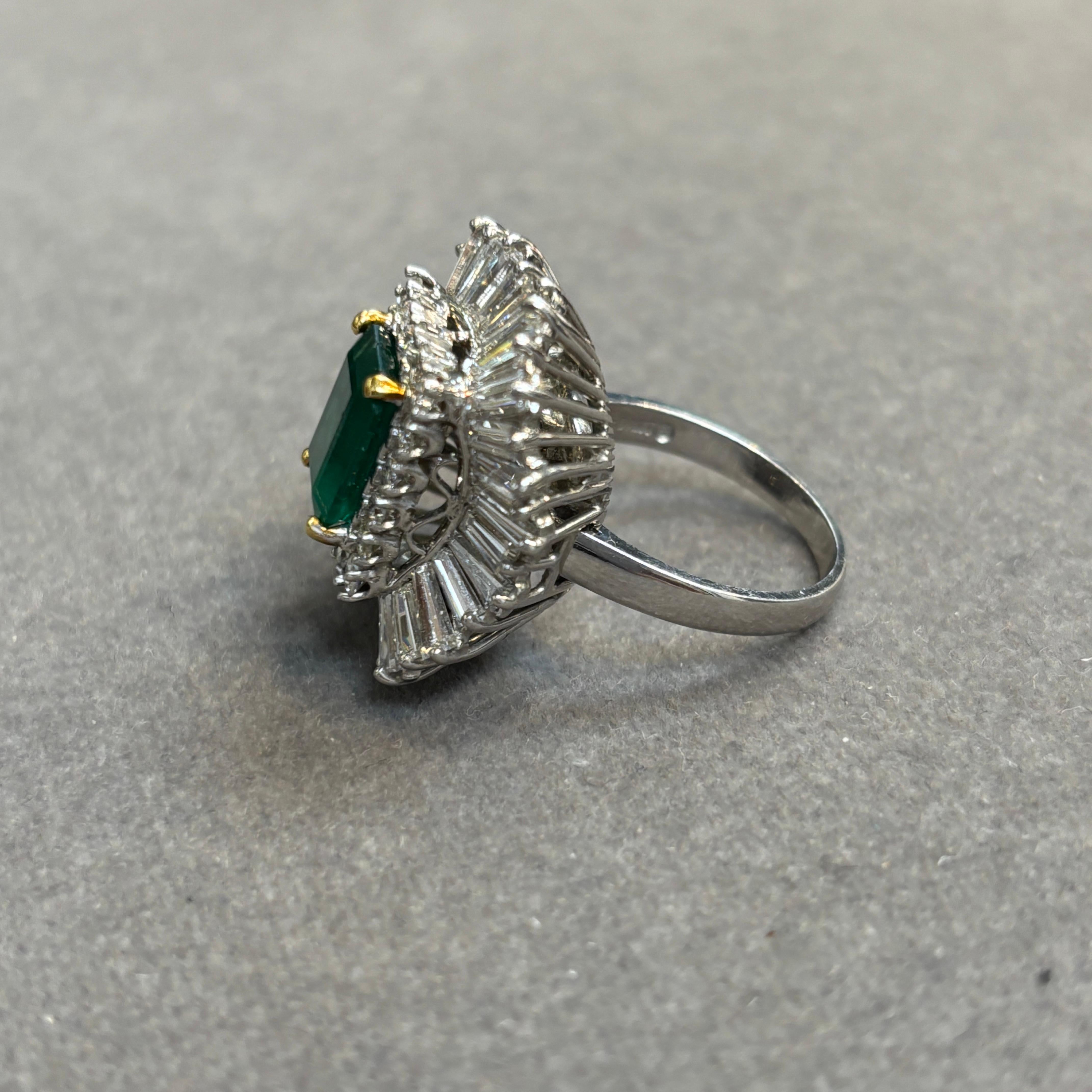 Emerald Ballerina Ring - image 13
