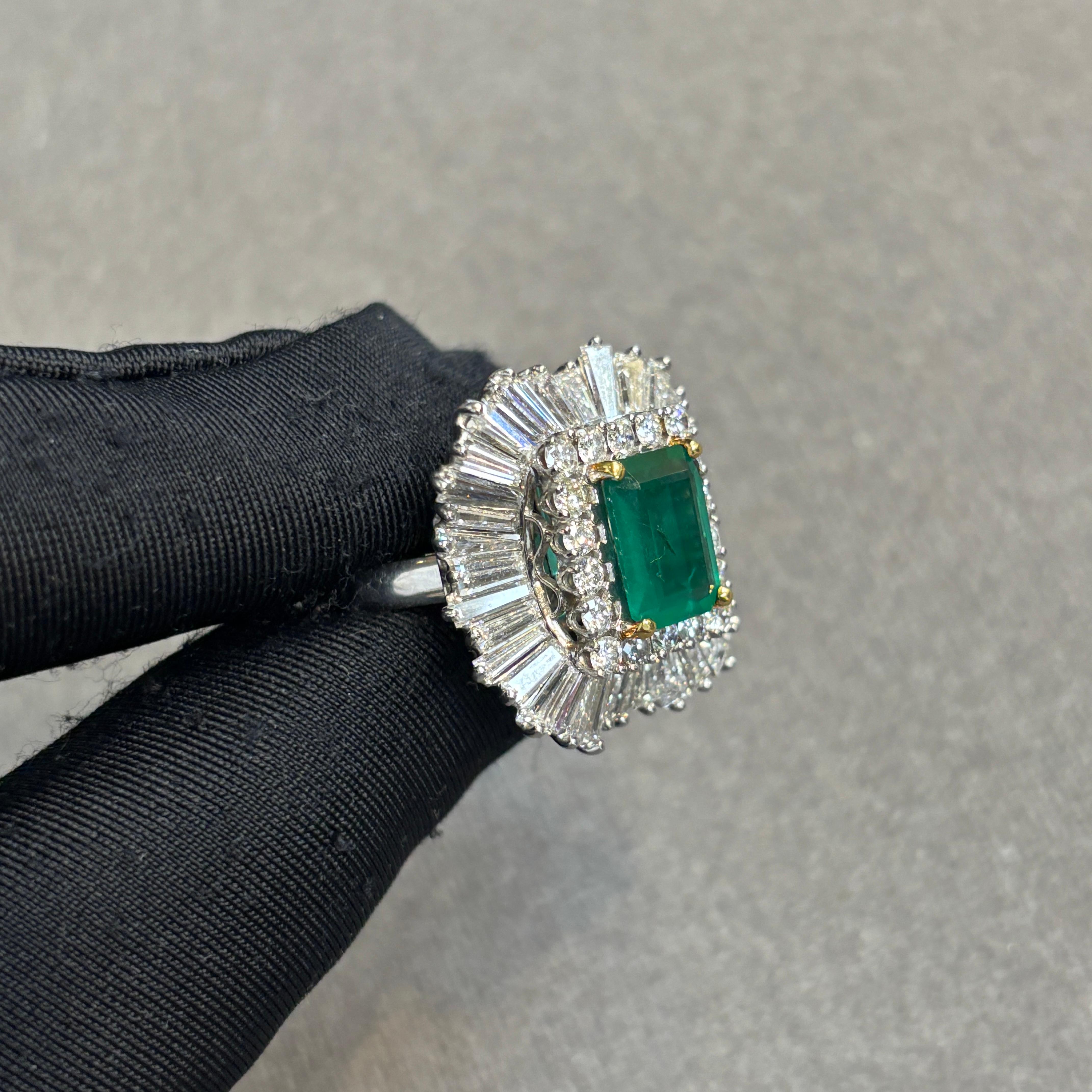 Emerald Ballerina Ring - image 5