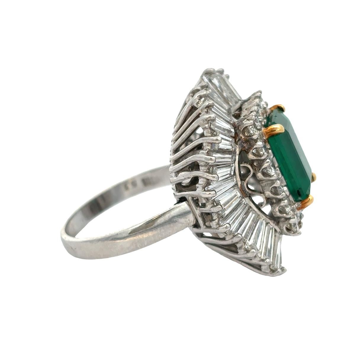 Emerald Ballerina Ring - image 6