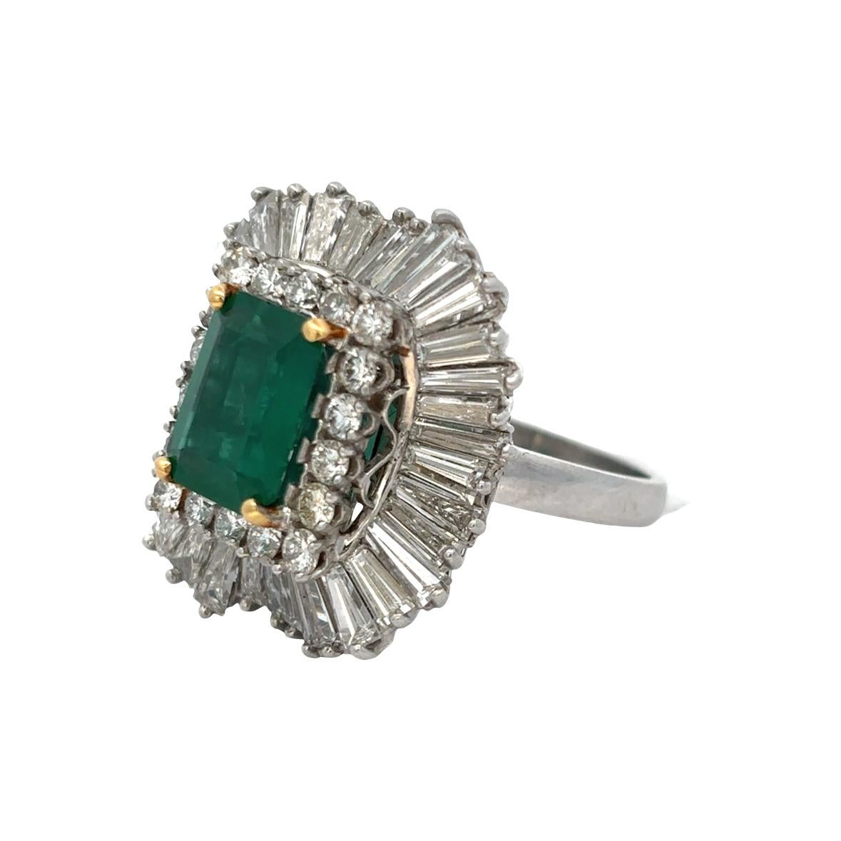 Emerald Ballerina Ring - image 7