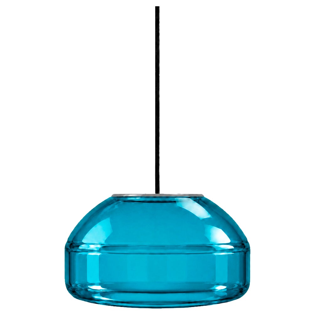 Emerald Blown Glass Pendant Light Modern Minimalist Hanging Lamp