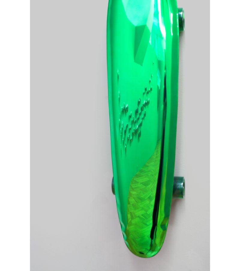 Emerald Bolid Wall Sculpture by Zieta For Sale 1