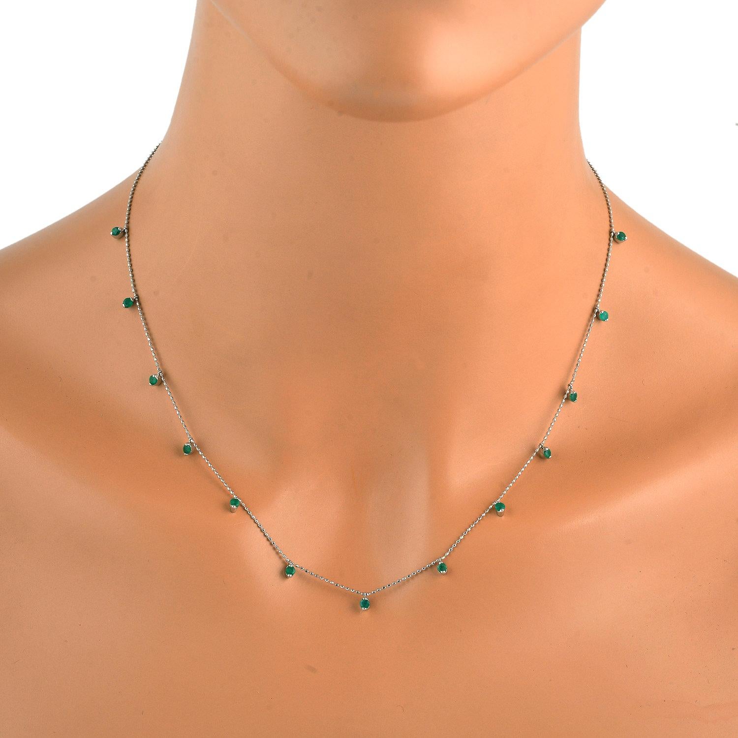 18KT:4.050g, 
Smaragd:1,21ct,