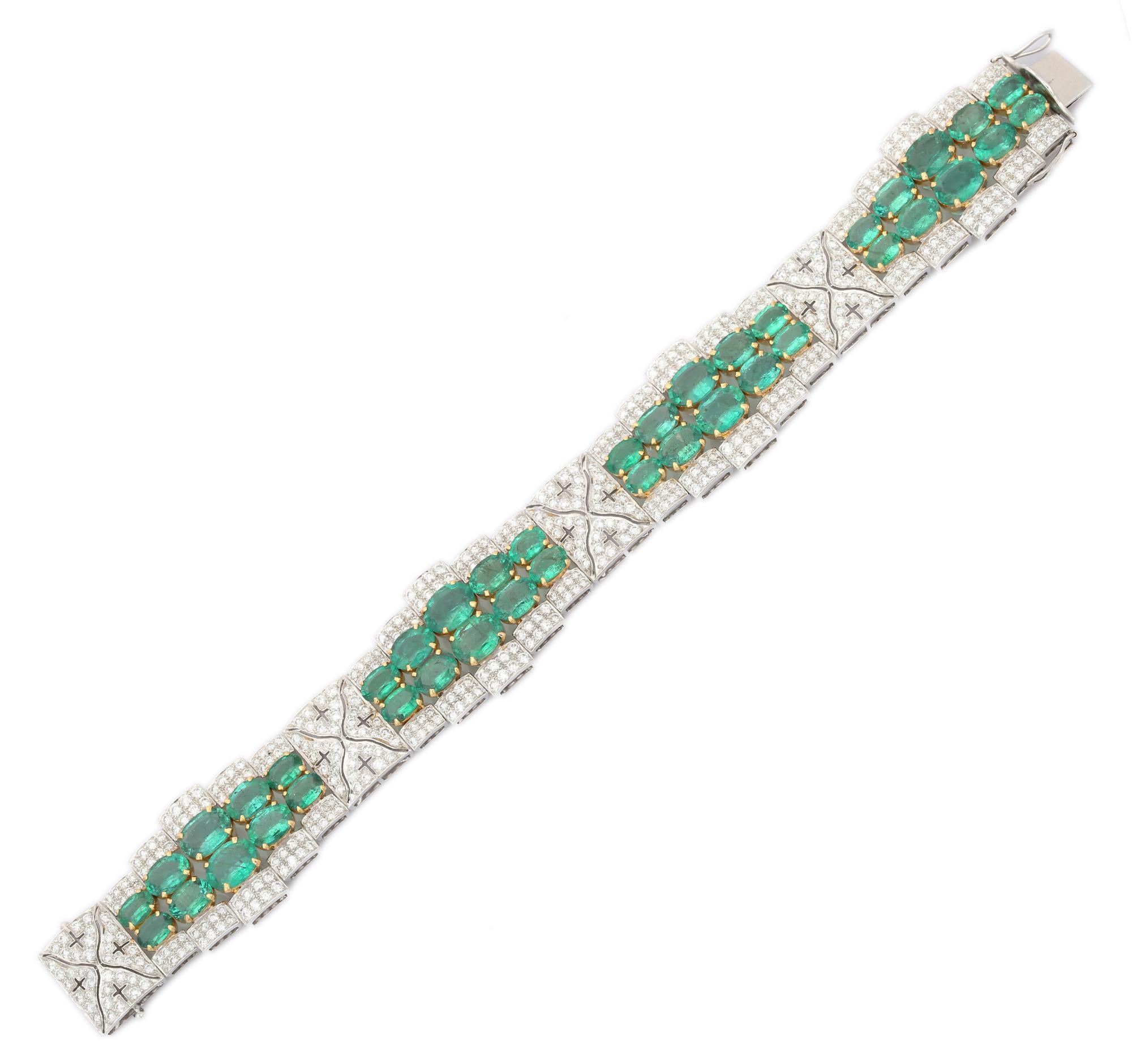 emerald charm for bracelet