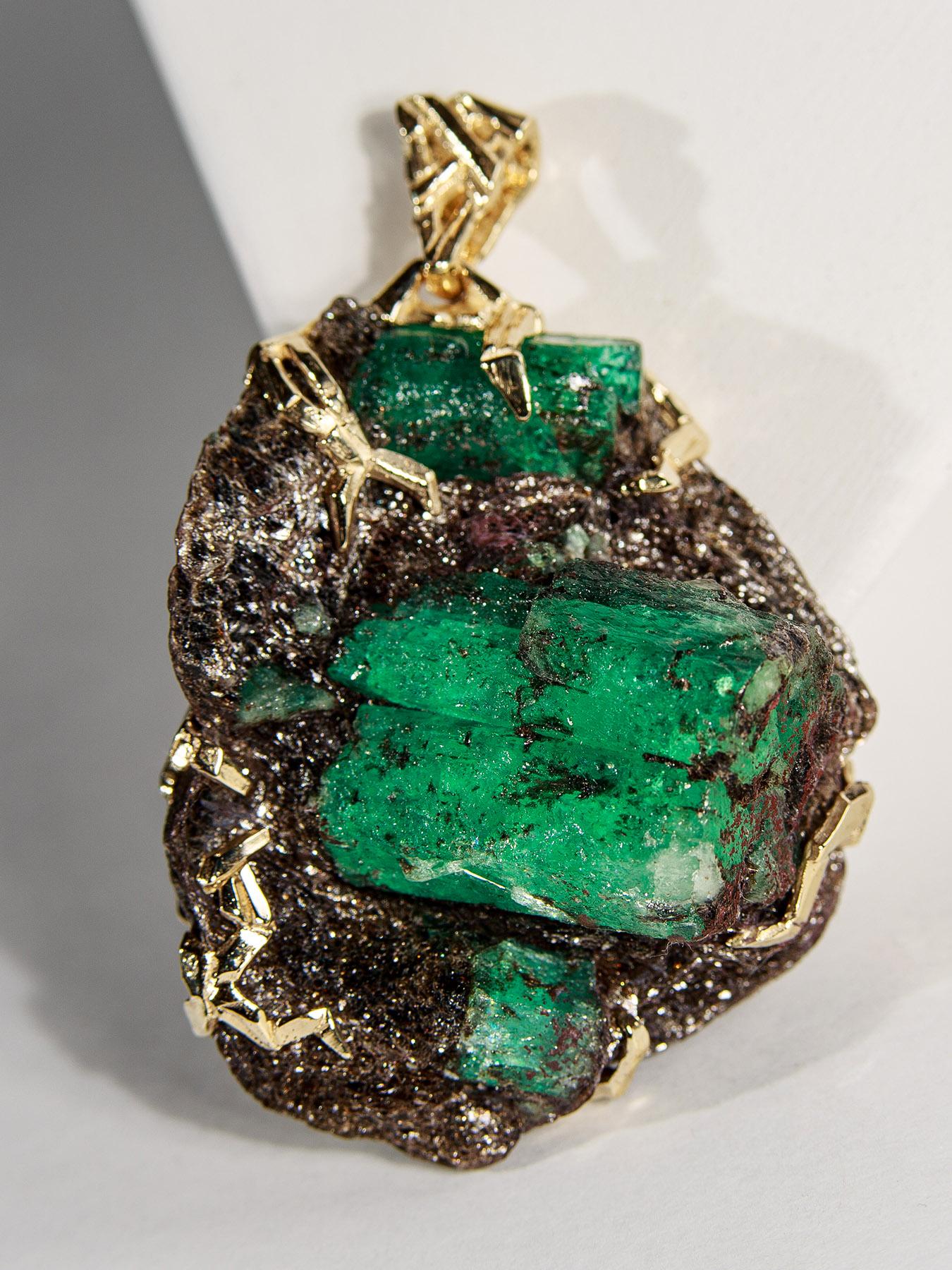 big emerald pendant