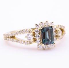 Emerald Cut Alexandrite with Certificate