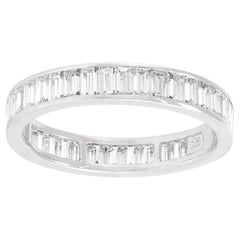 Emerald-cut Diamond Eternity Band