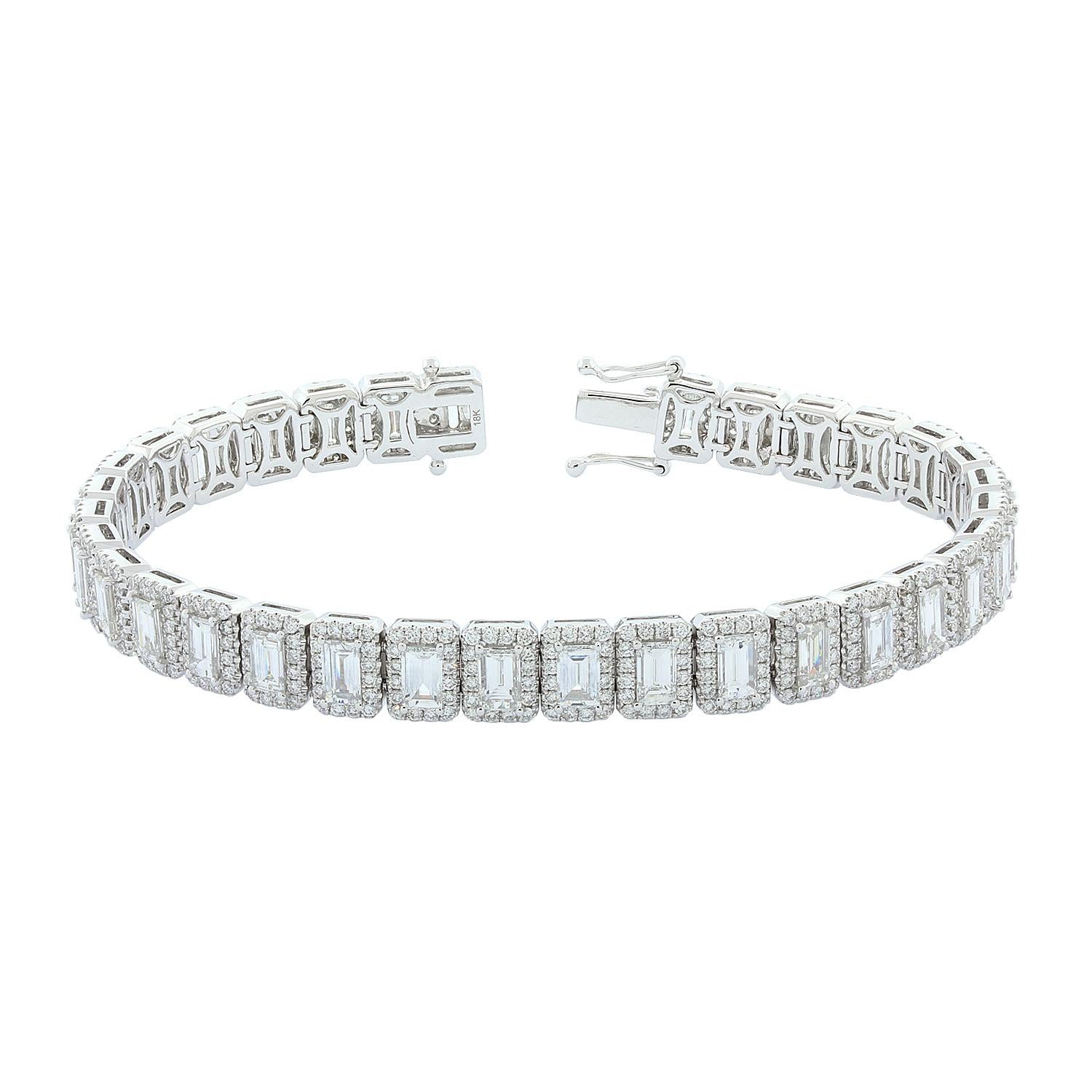 Pandora Sparkling Halo Tennis Bracelet 569416C01 | Francis & Gaye Jewellers