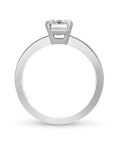 Emerald Cut Diamond Ring, 1.54 carats