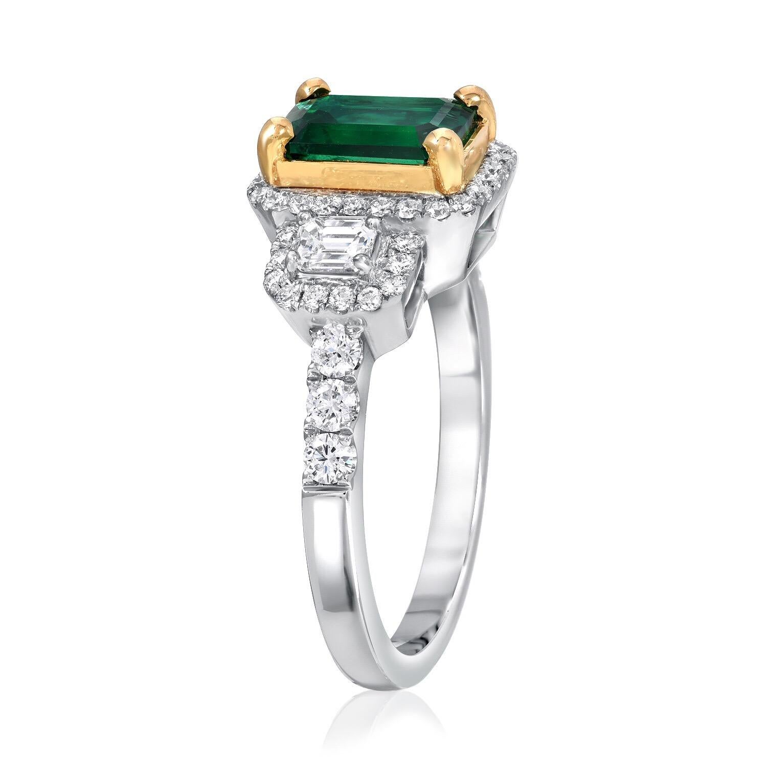 2 carat emerald ring