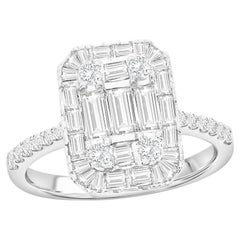 Emerald Cut Engagement Ring 2.50 Carats