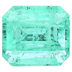 Emerald Cut Loose Emerald from Russia Ring Gem 2.1 Carat