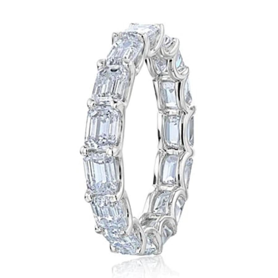 For Sale:  Alondra's Eternity Band Three Carat East-west 3