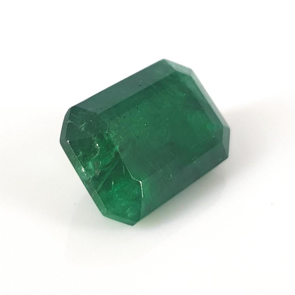 Emerald Cut Natural Emerald For Sale 5
