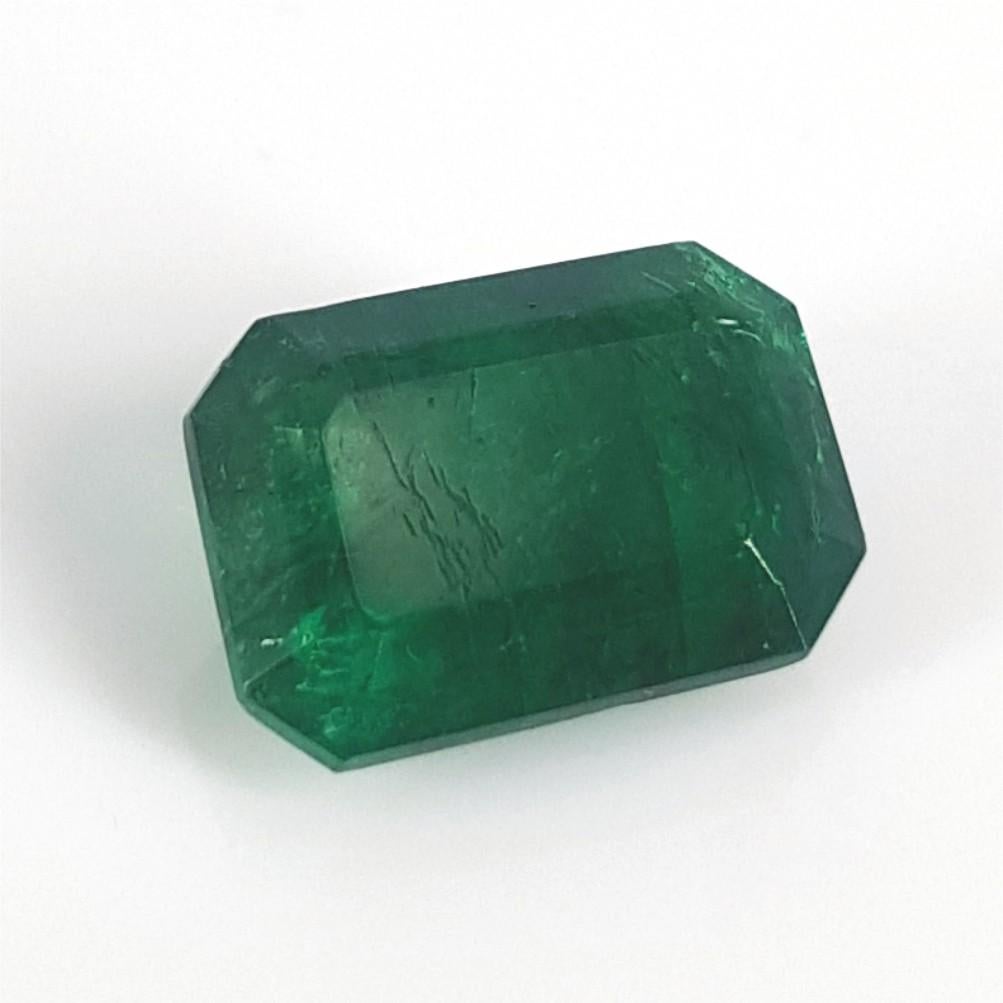 Emerald Cut Natural Emerald For Sale 6