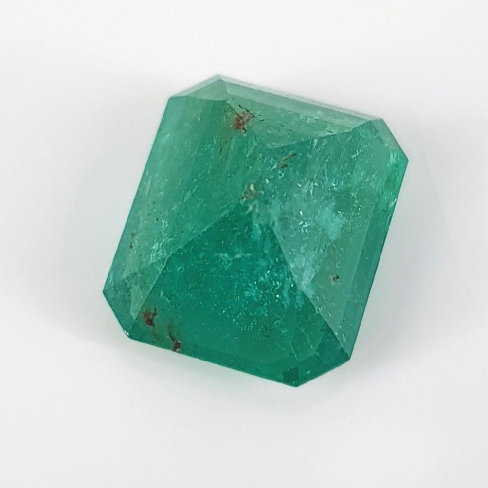 Women's or Men's Emerald Cut Natural Emerald For Sale