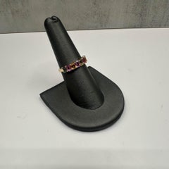 Emerald Cut Pastel Sapphire Ring in 14kt Yellow Gold - 1.6ctw, Size 7