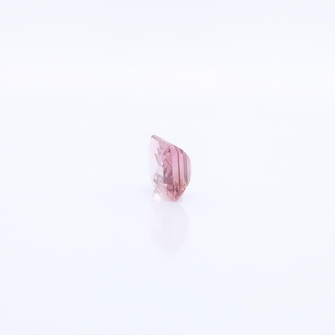 Emerald Cut Emerald-Cut Pink Tourmaline Cts 0.97 For Sale