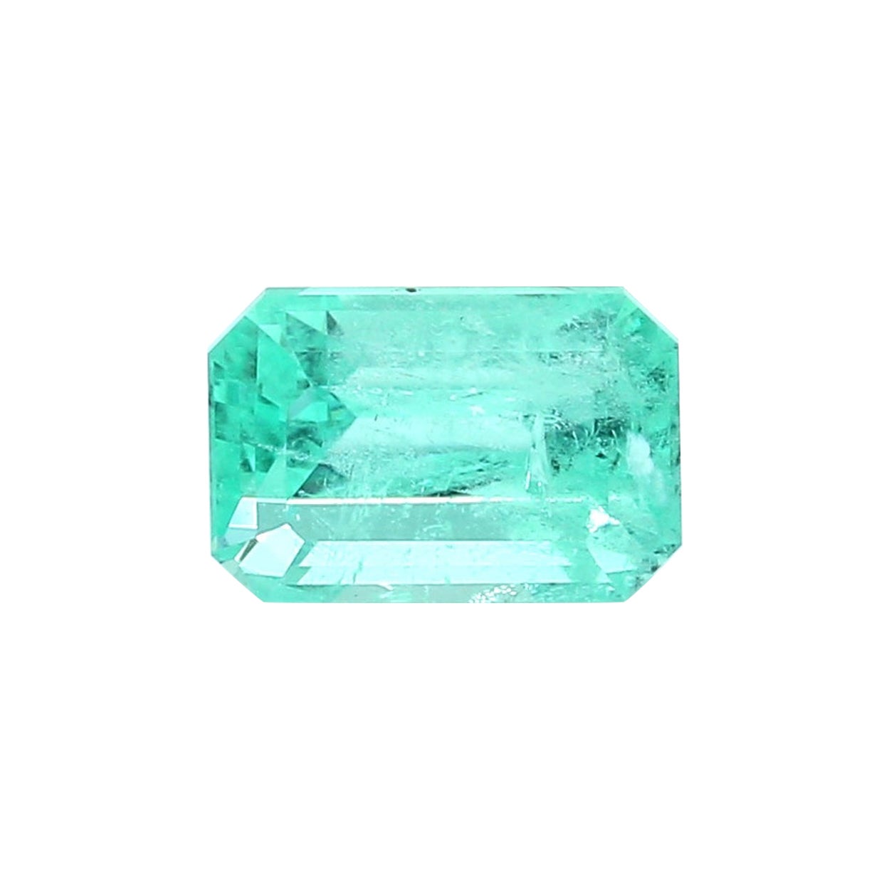 Anello con smeraldo russo tagliato a smeraldo, pietra preziosa sfusa da 2,13 carati