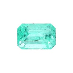 Russischer Smaragdschliff-Ring mit losem Edelstein 2,13 Karat Gewicht