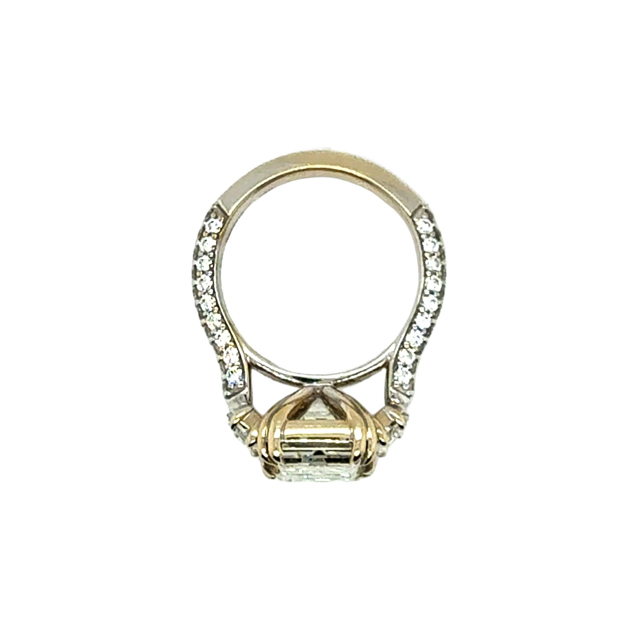 Emerald Cut Statement Ring - image 4