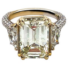 Emerald Cut Statement Ring