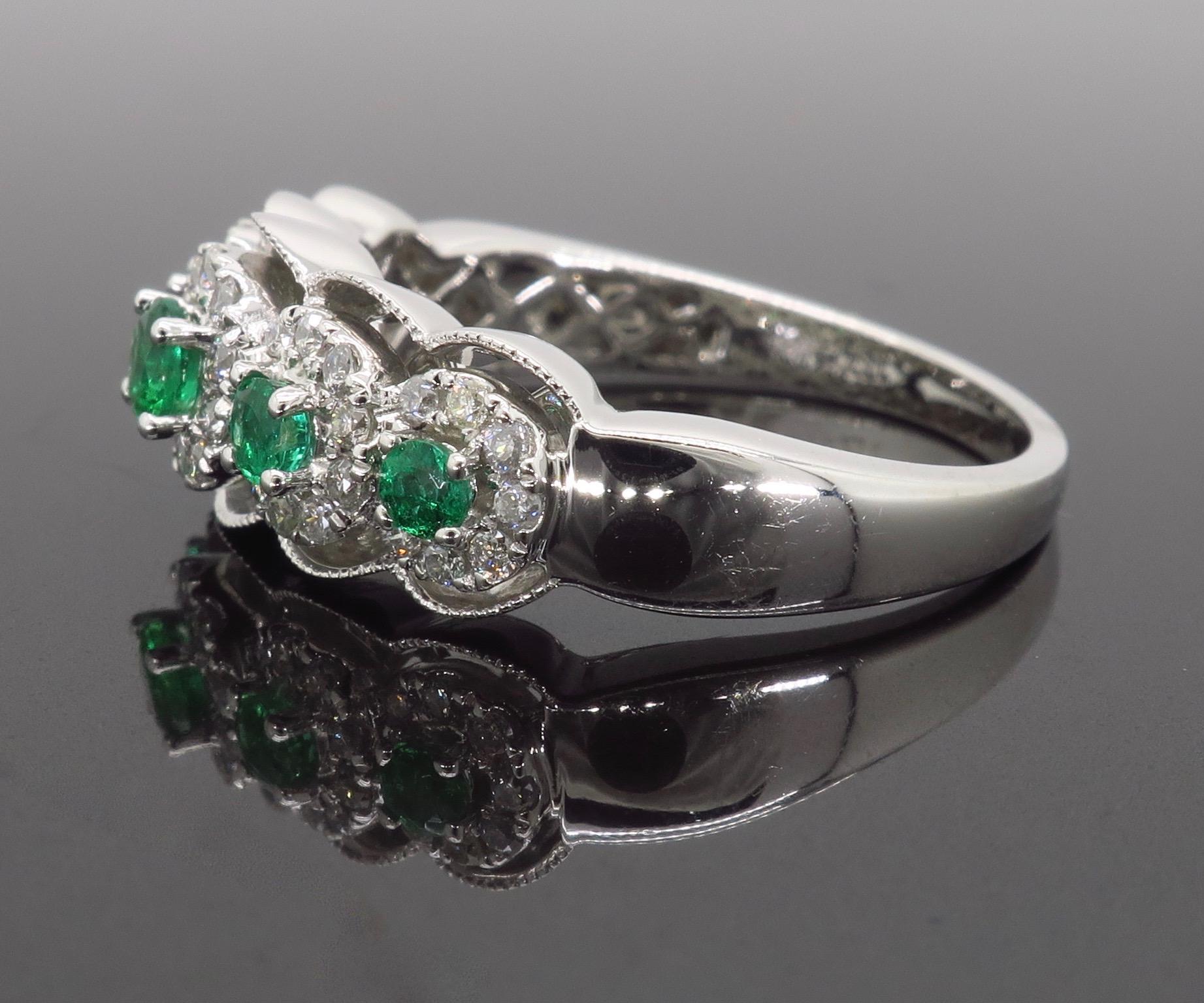 Emerald and Diamond Band 2