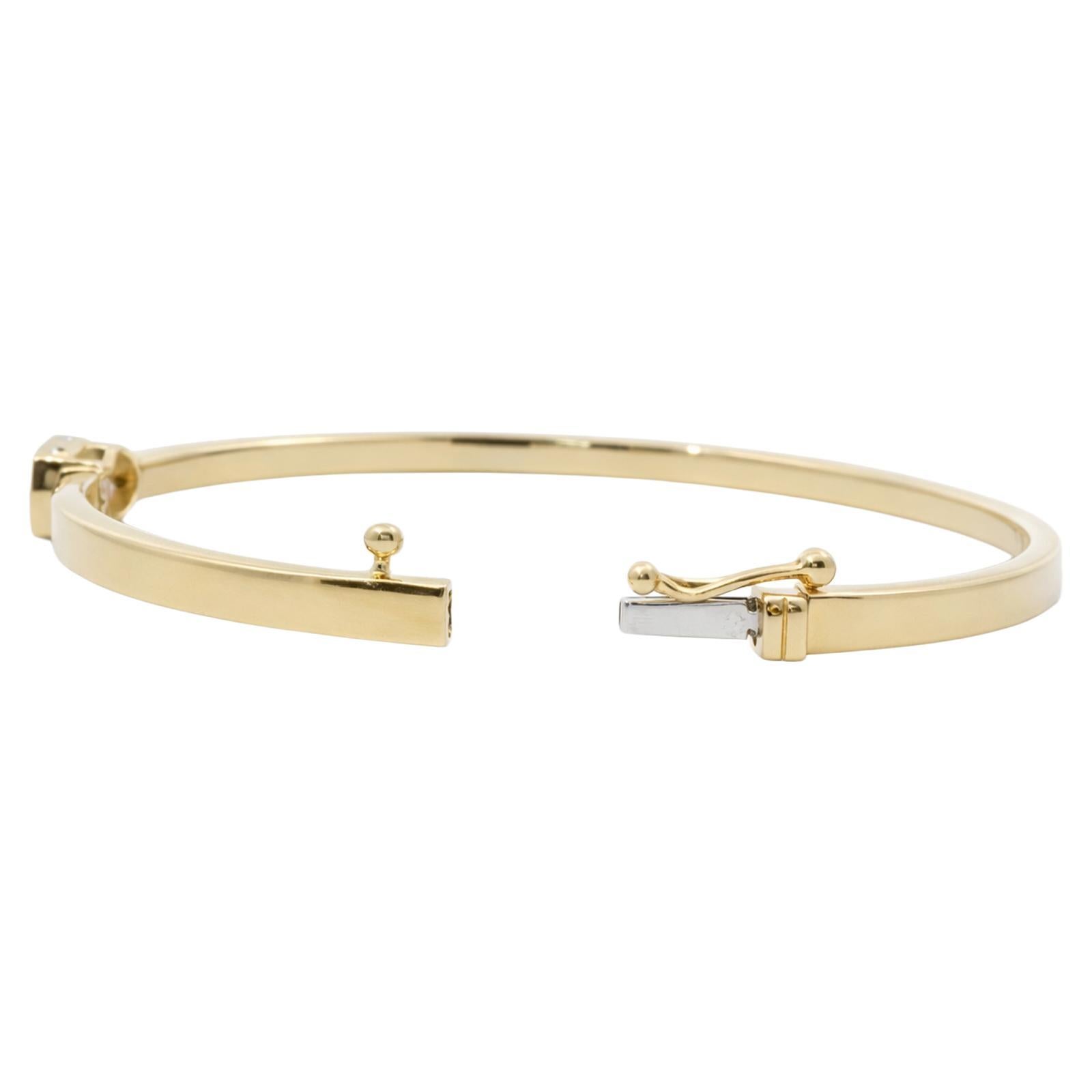 Emerald Diamond Bangle - image 3