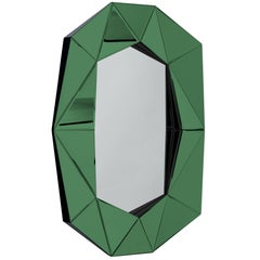 Emerald Diamond Decorative Mirror