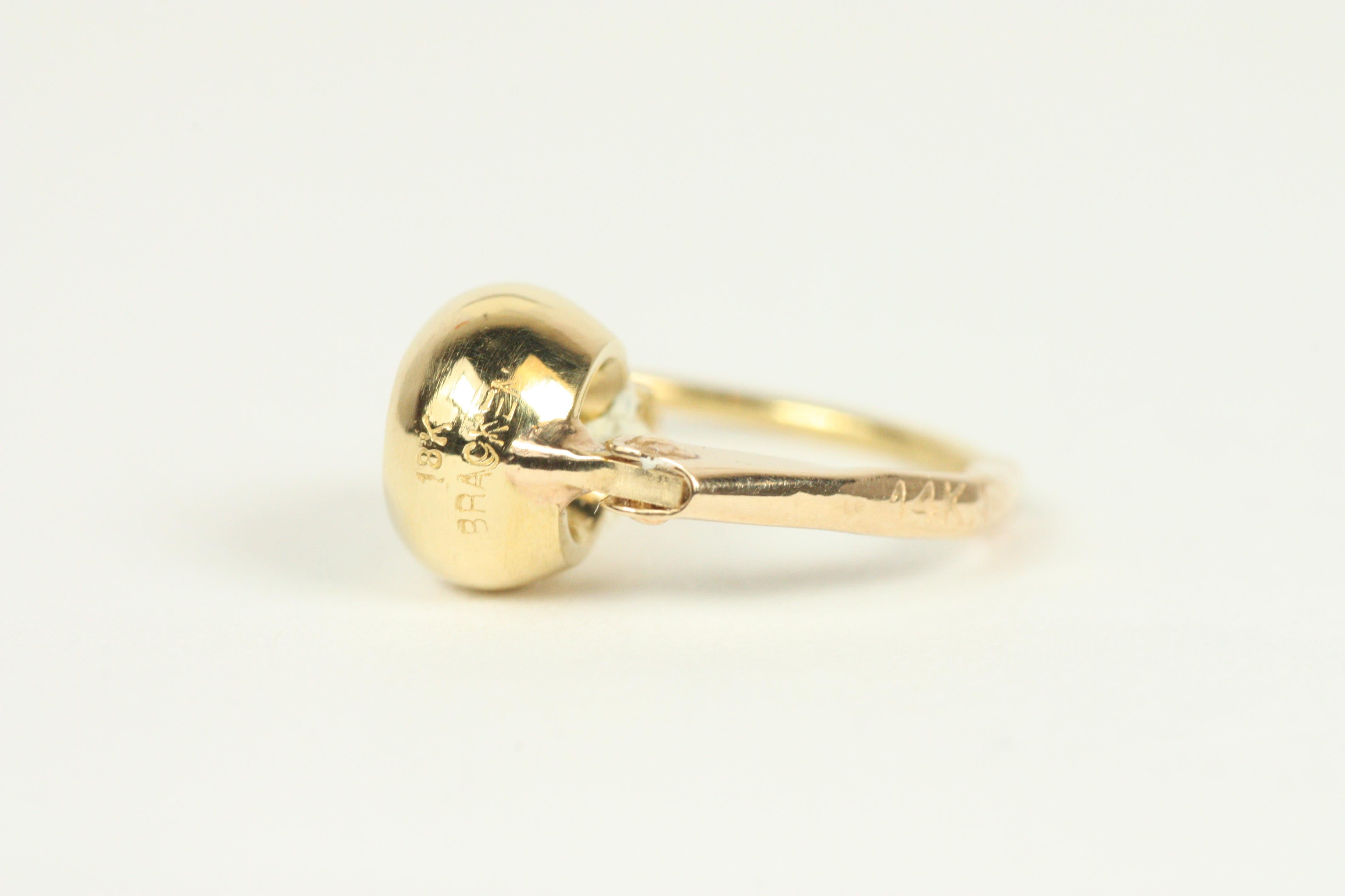 Smaragd-Diamant-Ohrringe - 18K Gelbgold, Made in USA, viktorianische Lünette Französisch Damen im Angebot