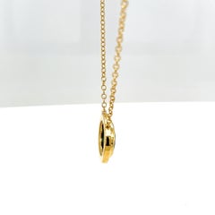 Emerald & Diamond Pendant Set in 18ct Yellow Gold