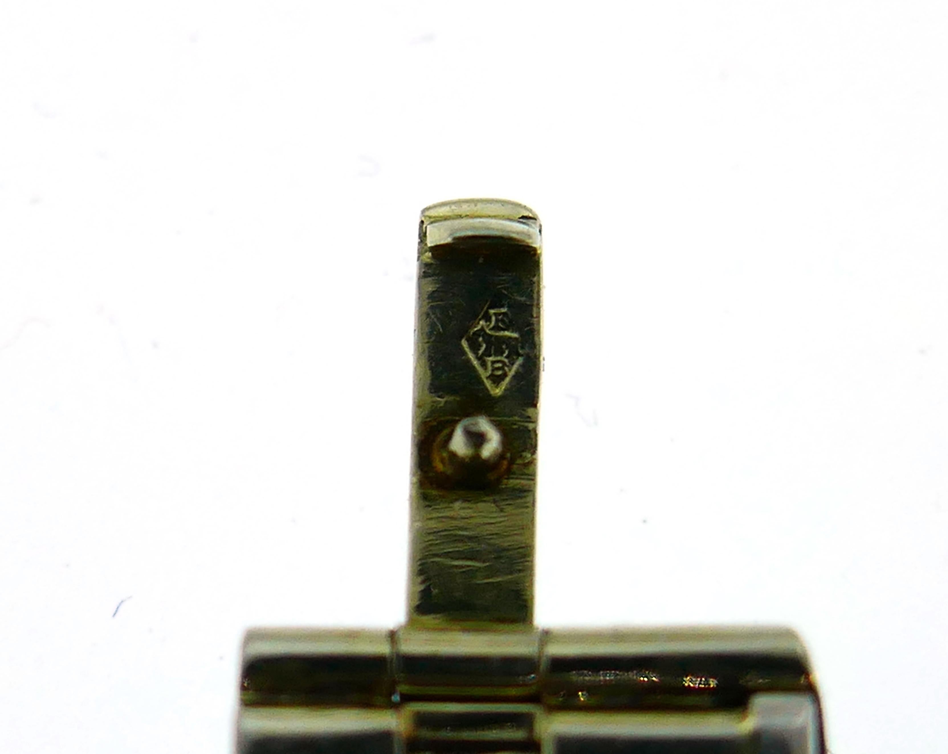 Emerald Diamond Platinum Tennis Line Bracelet, 1950s, French 7