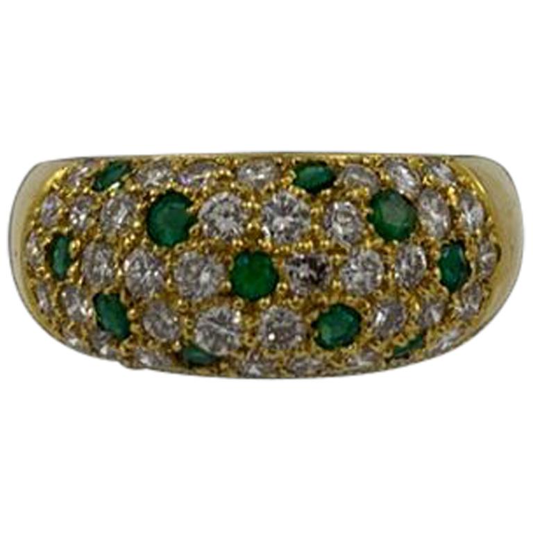 Emerald Diamond Ring For Sale