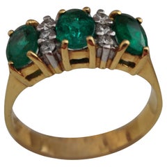 Emerald Diamond Ring