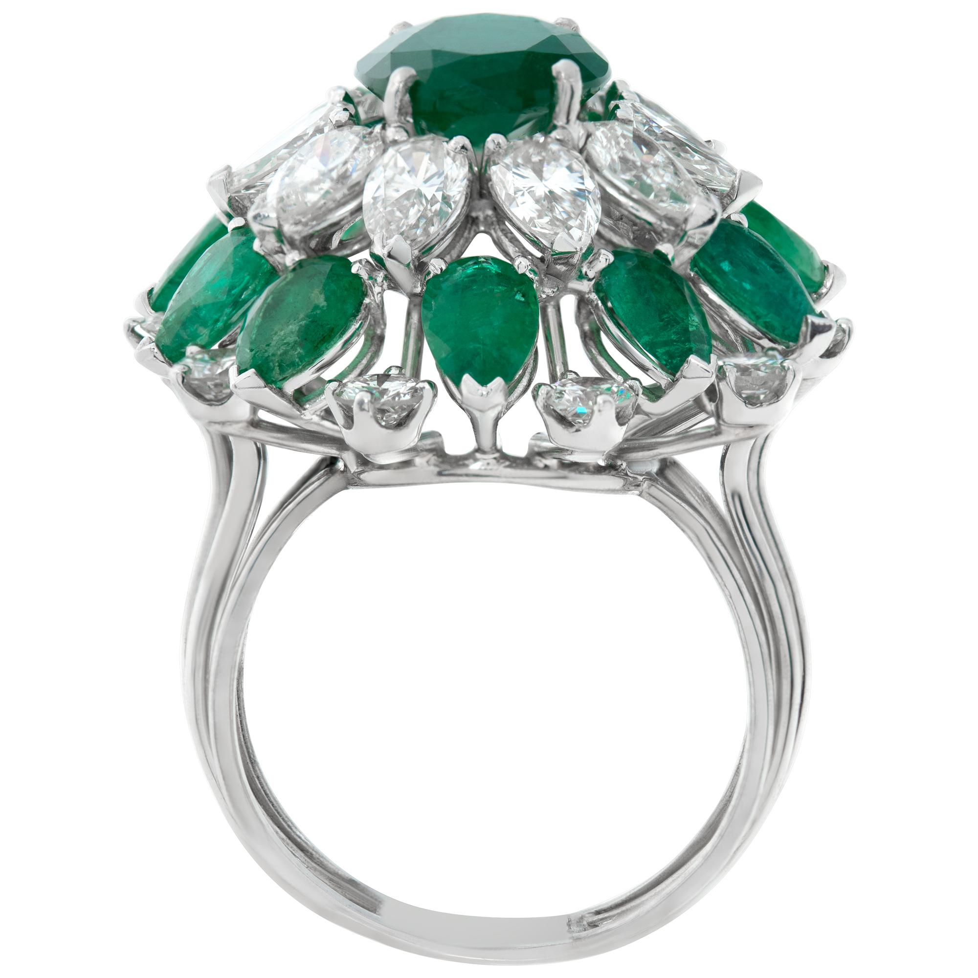 Women's Emerald & Diamonds 