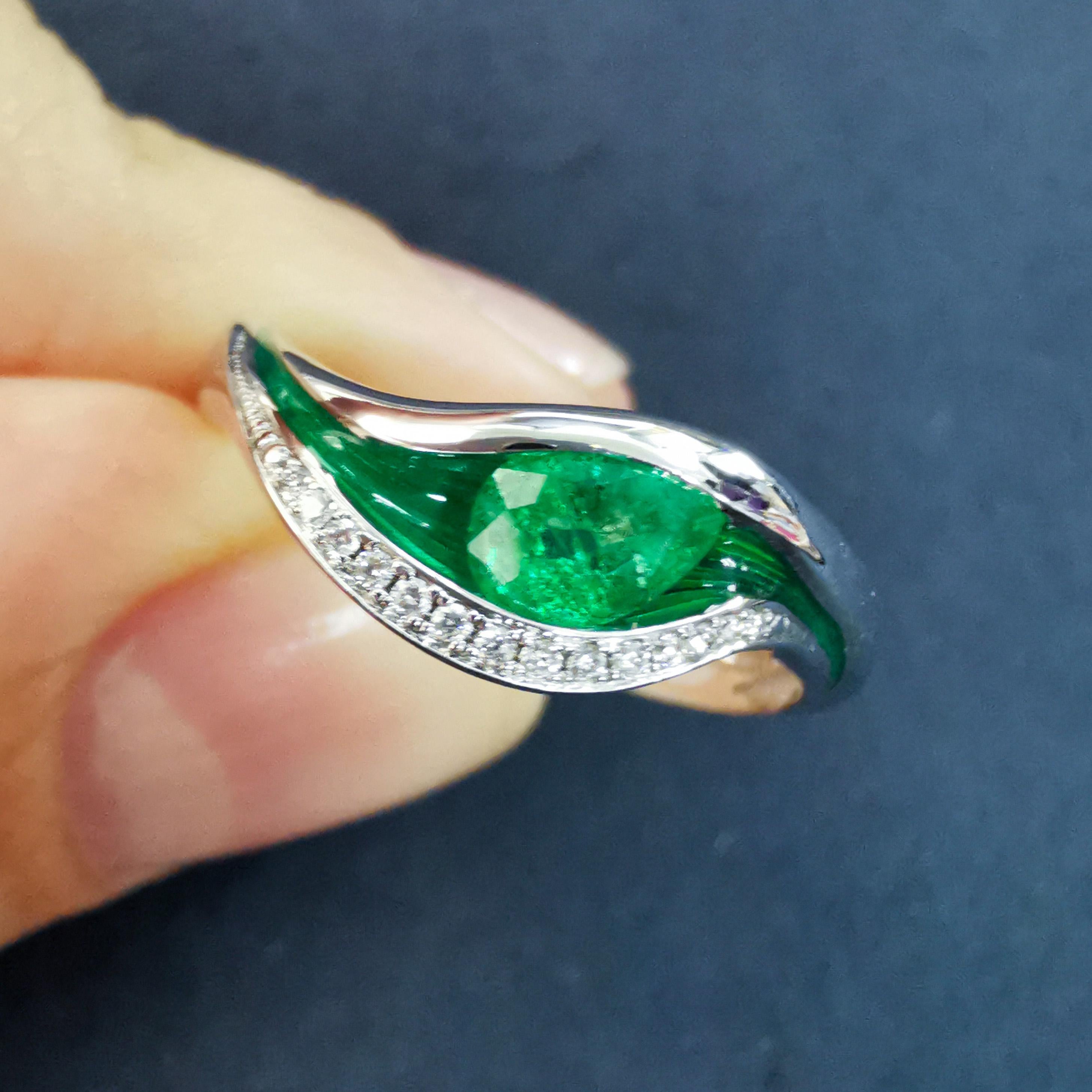 melted emerald