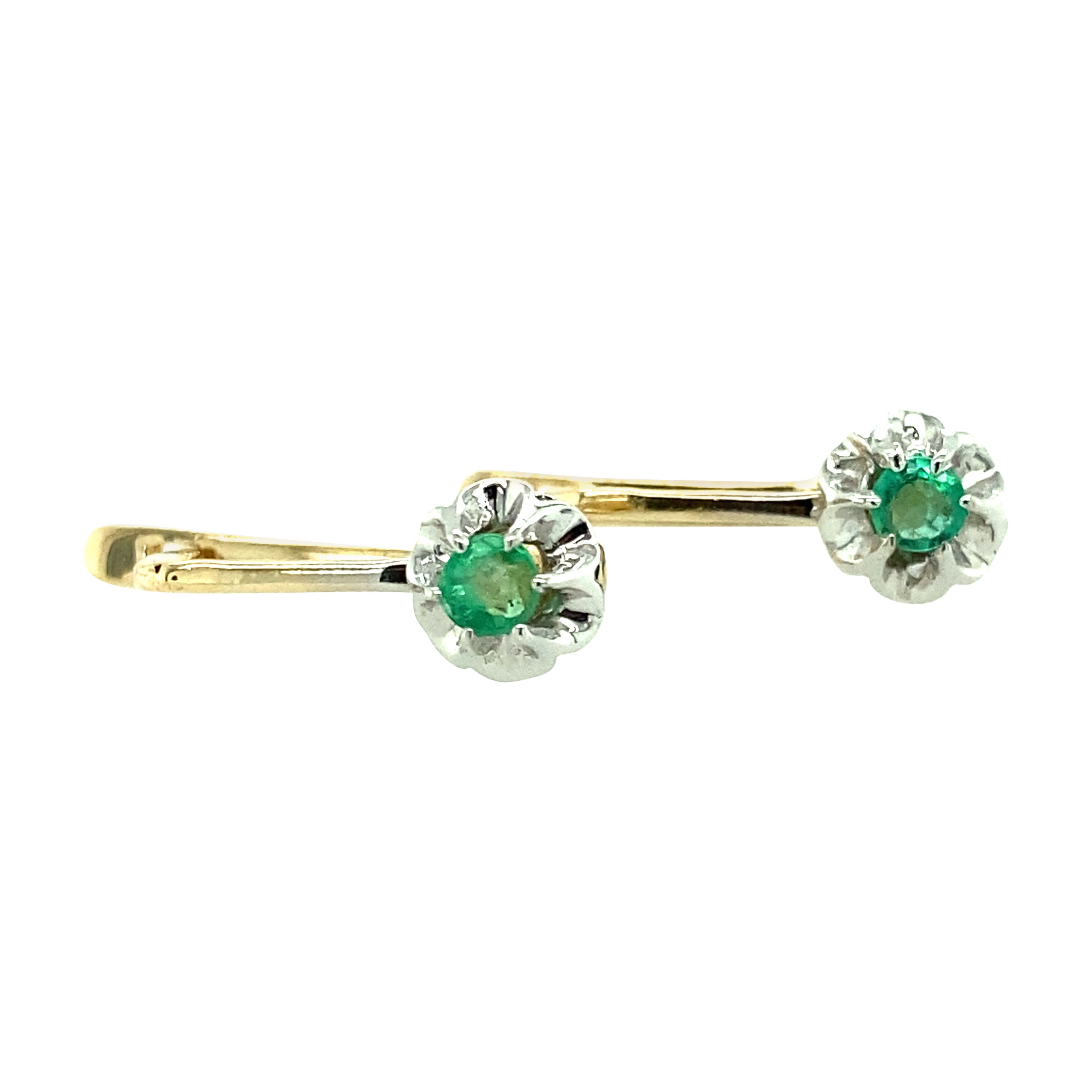 Emerald Drop Earrings