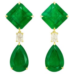 Emerald Drop Earrings