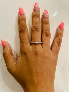 2 Carat Emerald East-West Eternity Band 14K Gold