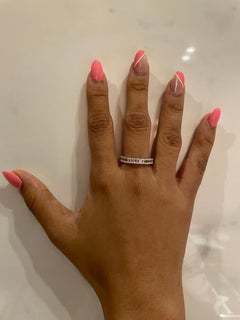 3.50 Carat Emerald Eternity Band 14K Gold