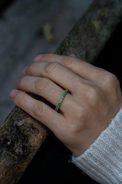 Emerald Eternity Band