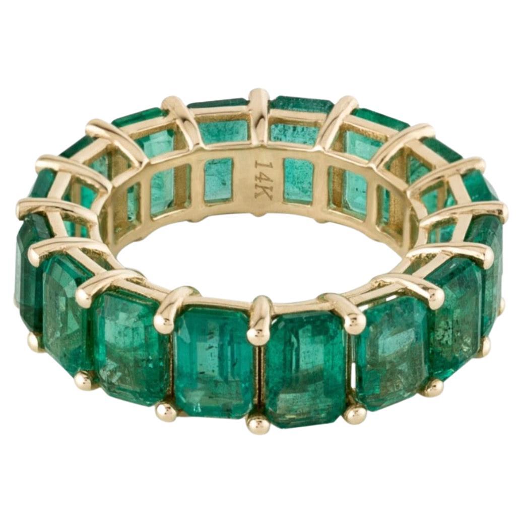 Emerald Eternity Band For Sale