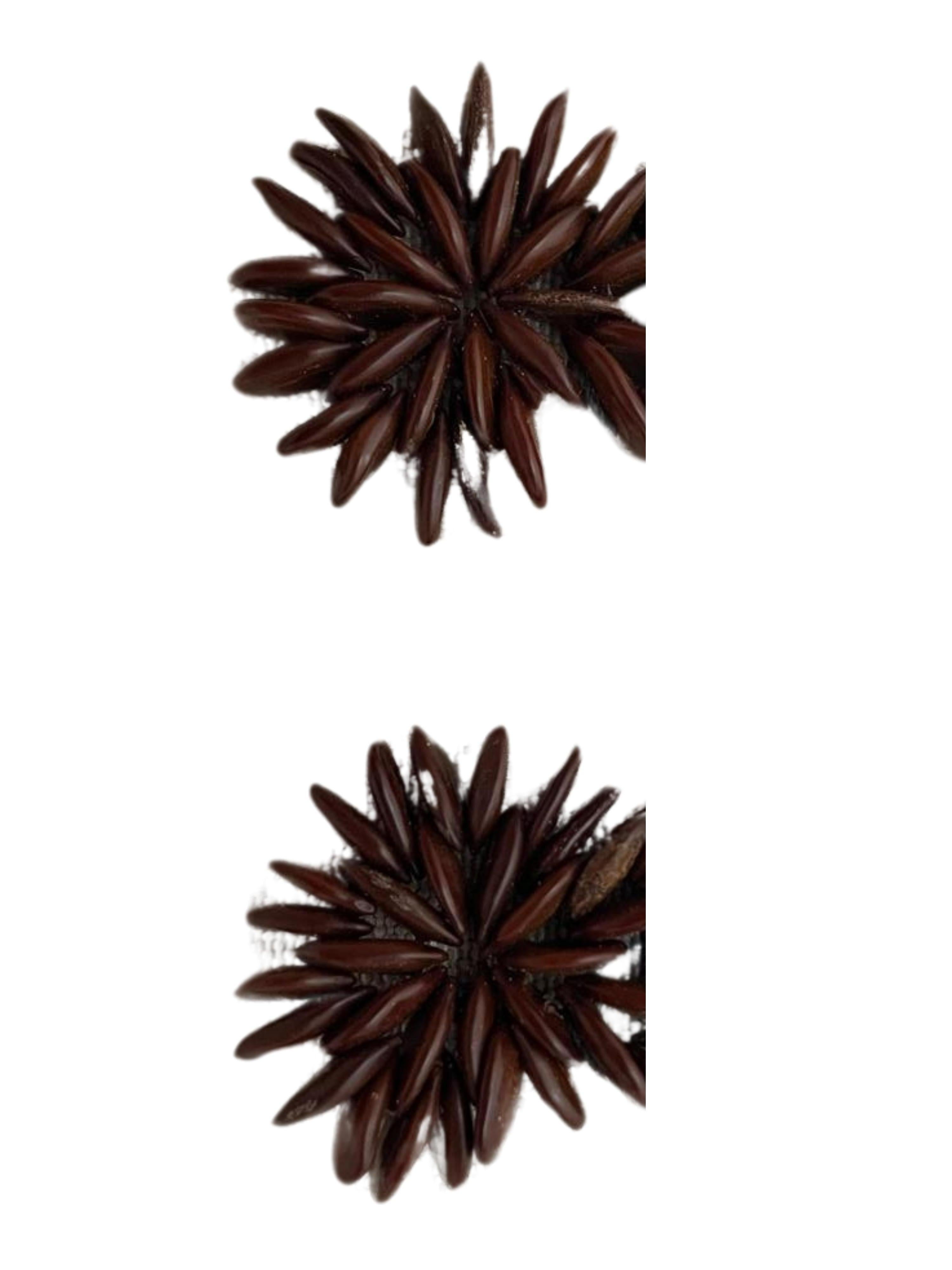 Artisan Boucle d'oreille flamme d'émeraude en vente
