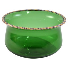 Emerald Glass Bowl