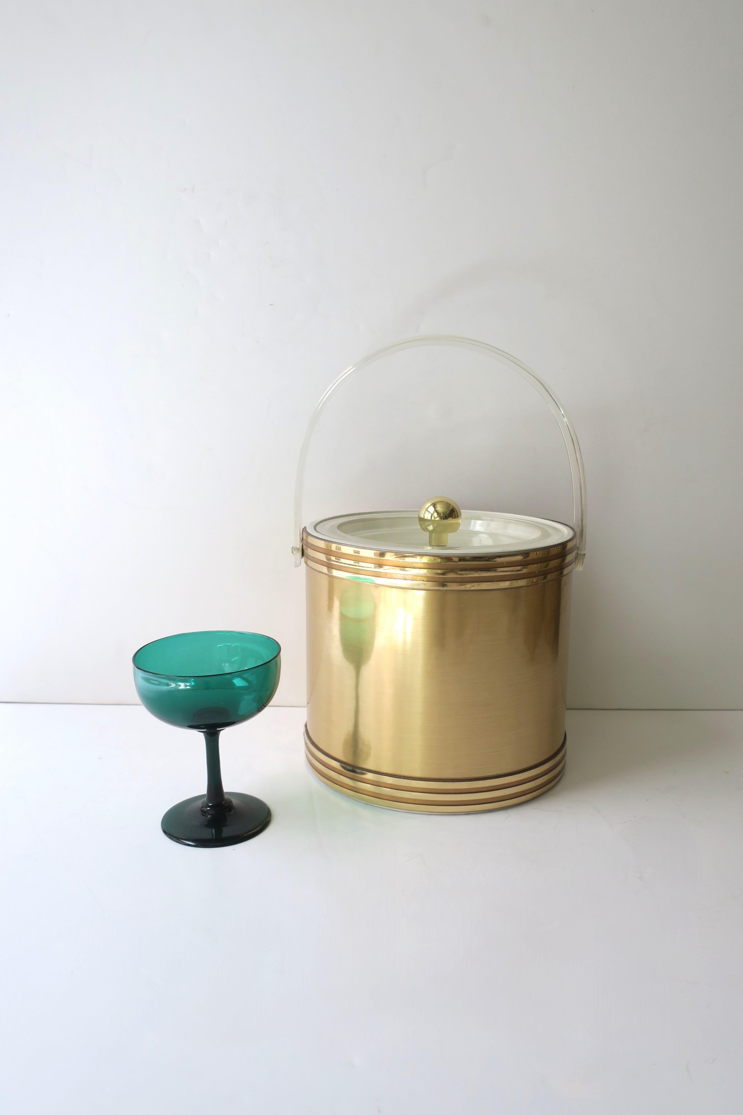 Vetro Bicchieri da champagne verde smeraldo Coupes in vendita