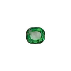 Emerald Green Color Cushion Cut Tourmaline Loose Gemstone for Ring Jewellery