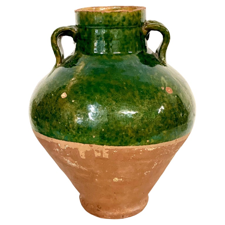 Vintage Turkish Double Handled Olive Oil Jar - Large – The Voyage Home